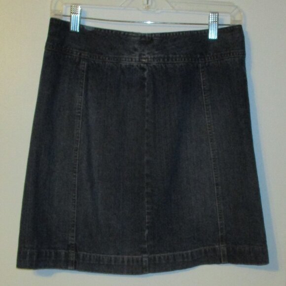 Geoffrey Beene Sport Denim Skirt Size 6 Zipper closure 18 1/2 " Length New - Picture 1 of 3